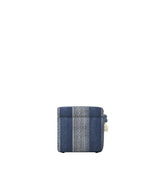 Palayam Upholstered Trunk - Blue