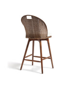 Panela Rattan Bar Stool - Chestnut