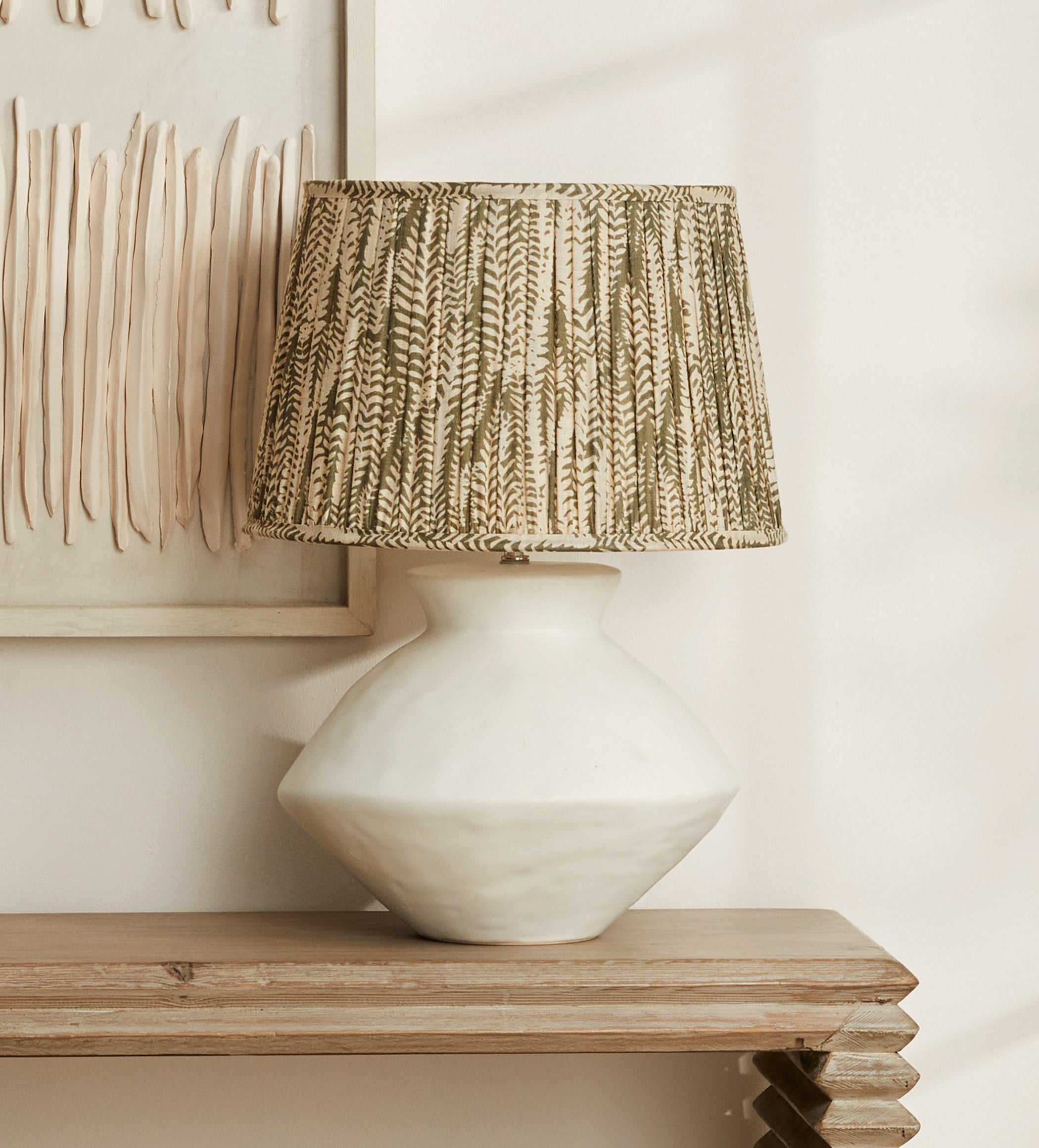 Papavera Table Lamp - Matt White