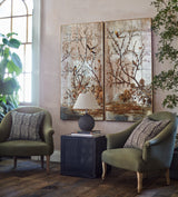 Phaethon Mirrored Wall Art Panels - Antique Gold
