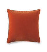 Plain Velvet Cushion Cover - Burnt Orange
