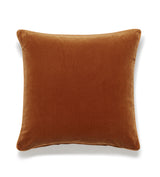 Plain Velvet Cushion Cover - Camel