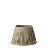 Pleated Linen Lampshade 35cm - Natural