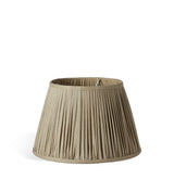Pleated Linen Lampshade 45cm - Natural