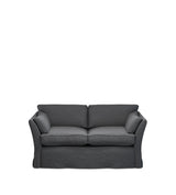 COVER ONLY - Radcliffe Clever Linen Loose Cover for 2-Seater Sofa - Anthracite