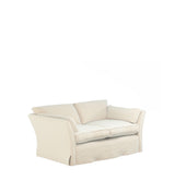 COVER ONLY - Radcliffe Clever Linen Loose Cover for 2-Seater Sofa - Dyed Oyster