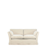 COVER ONLY - Radcliffe Clever Linen Loose Cover for 2-Seater Sofa - Dyed Oyster