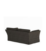 COVER ONLY - Radcliffe Laundered Linen Loose Cover for 3-Seater Sofa - Warm Grey