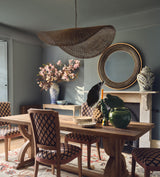 Raia Mirror - Green/Brown