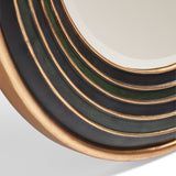 Raia Mirror - Green/Brown