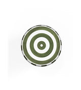 Rander Ceramic Stool - Spruce/White