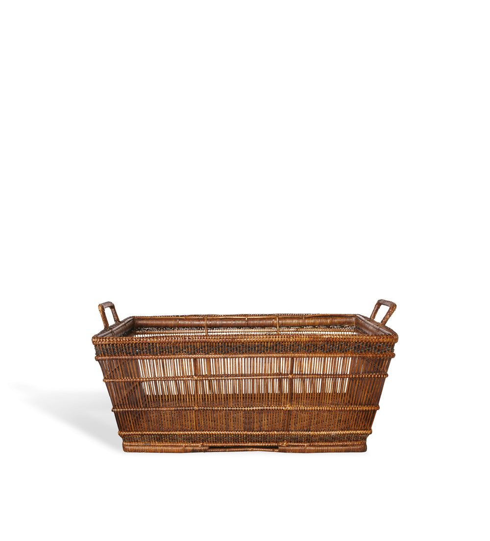 Rattan Mandalay Basket - Brown