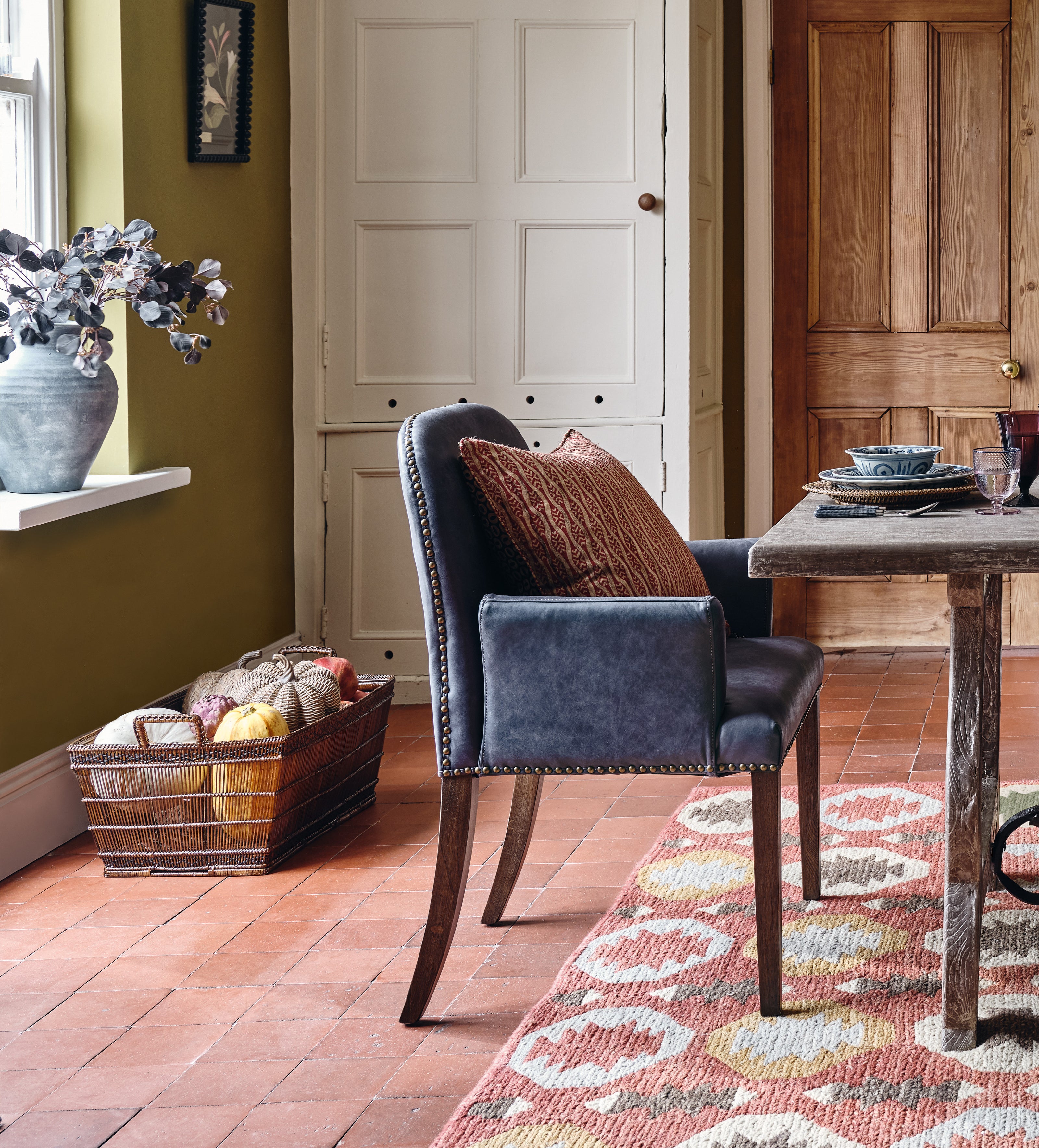 Rattan Mandalay Basket - Brown