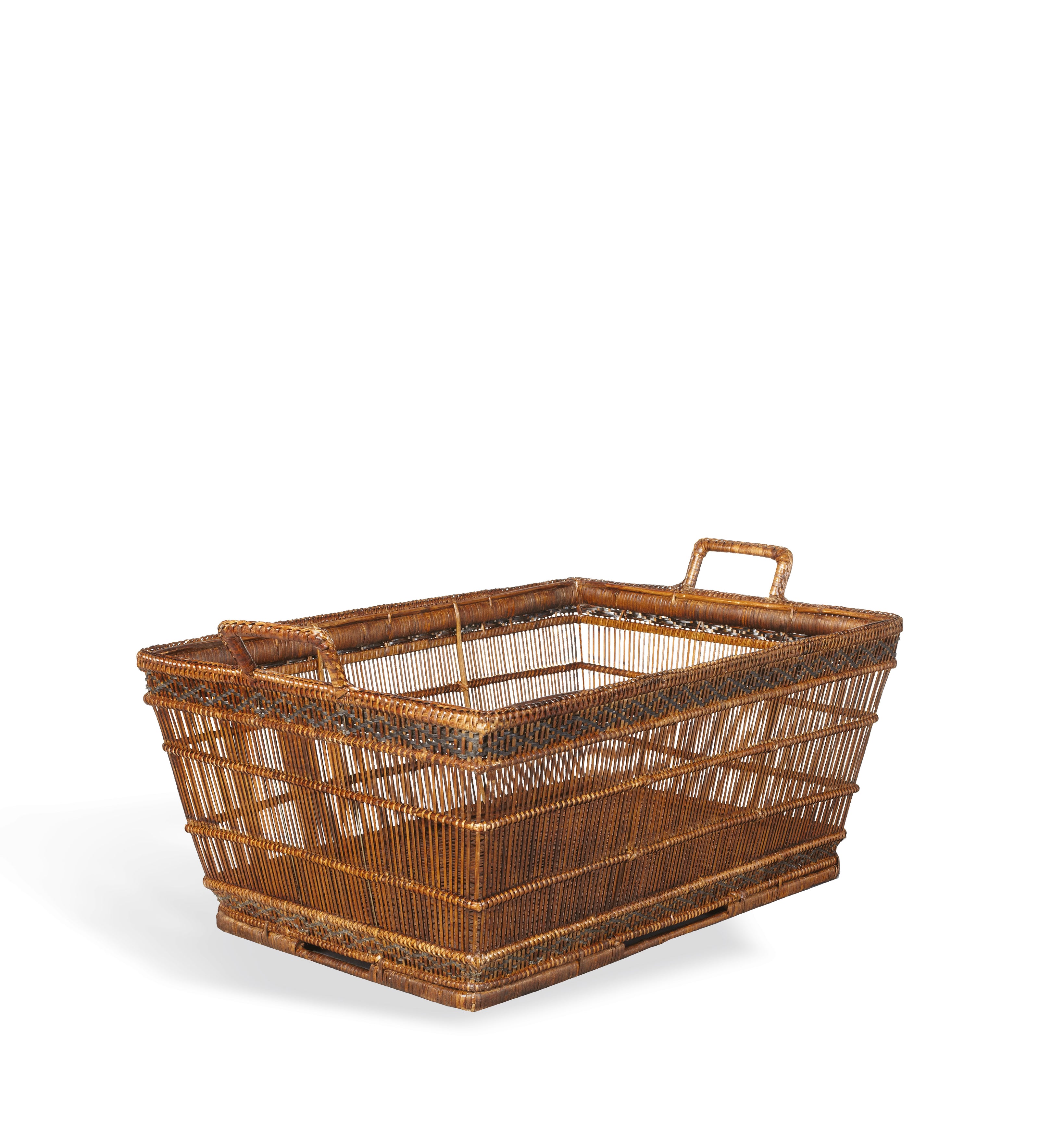 Rattan Mandalay Basket - Brown
