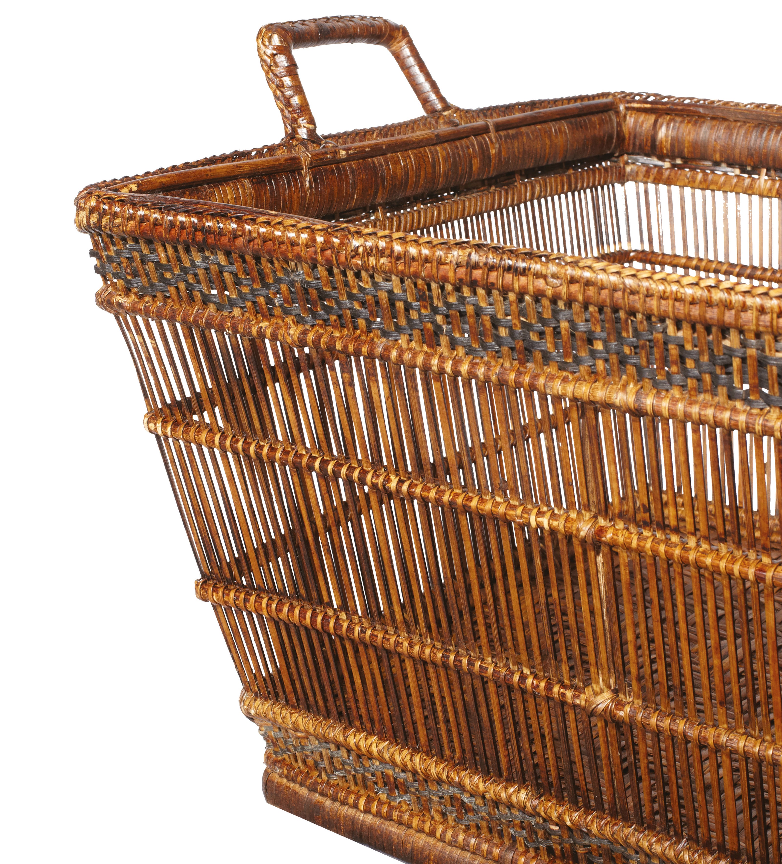 Rattan Mandalay Basket - Brown