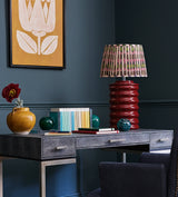 Rinca Silk Pleated Lampshade 35cm - Multi