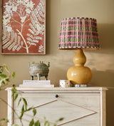 Rinca Silk Pleated Lampshade 45cm - Multi