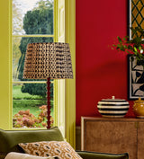 Romneya Silk Pleated Lampshade 35cm - Dark Blue