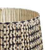 Romneya Silk Pleated Lampshade 45cm - Dark Blue