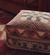 Rosanna Floor Cushion - Dark Blush