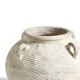 Chasca Round Planter - Brushed White