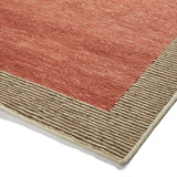 Rubia Rug 244x305cm - Red/Dark Taupe