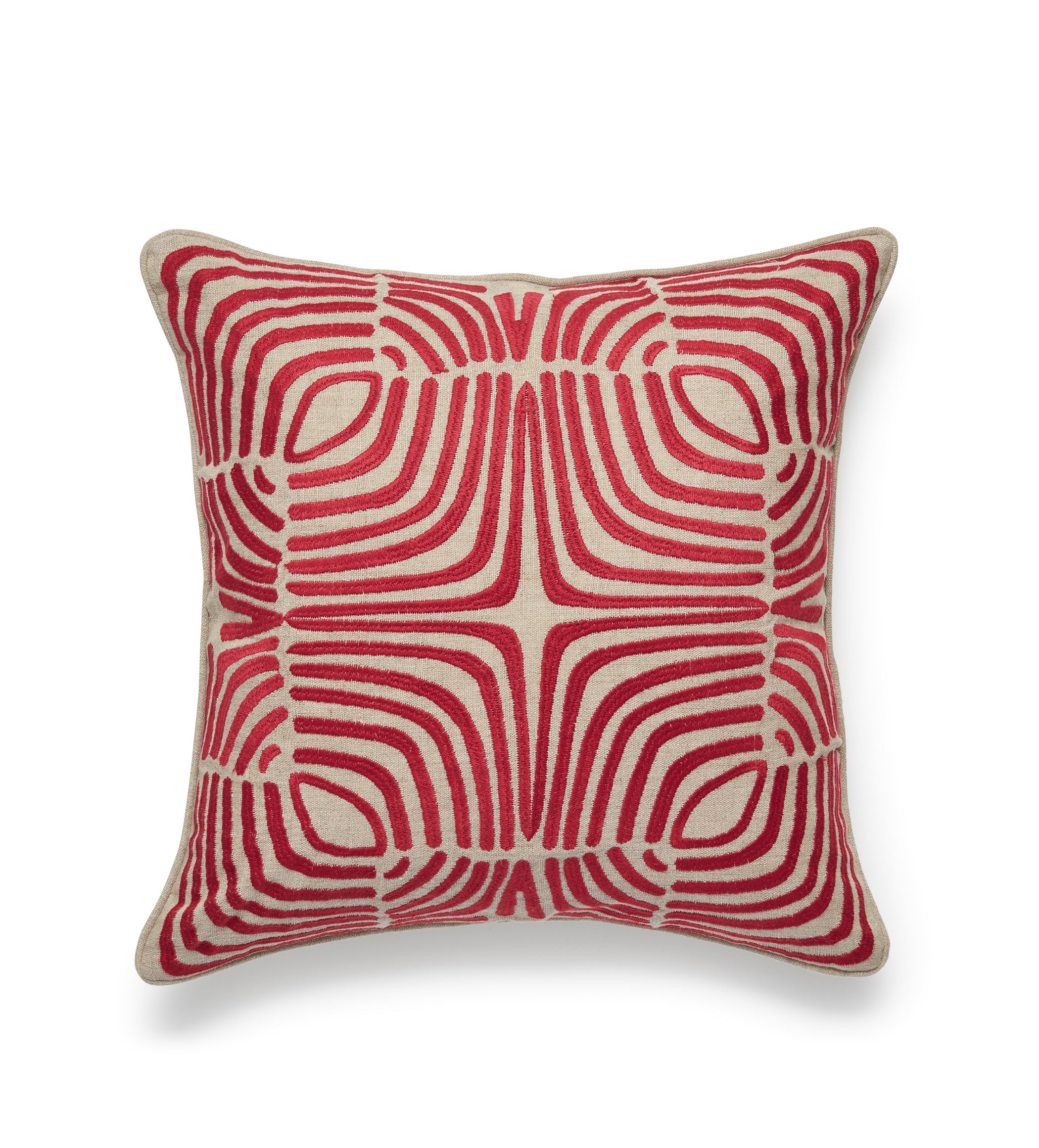 Salvador Cushion Cover - Red Madder