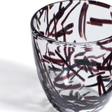 Astratto Short Tumblers - Set of Four - Black