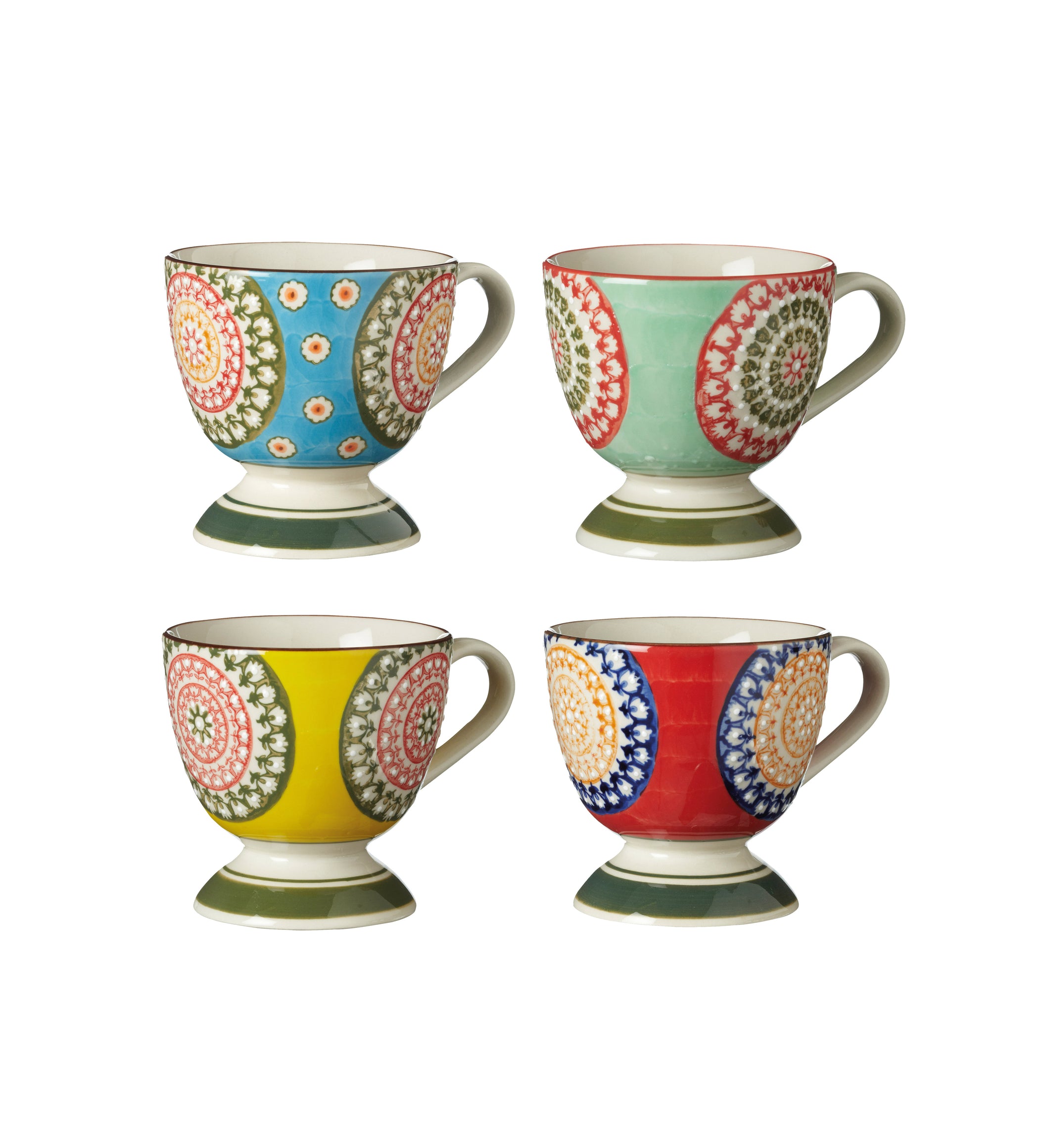 Florya Mugs - Set of Four - Multi