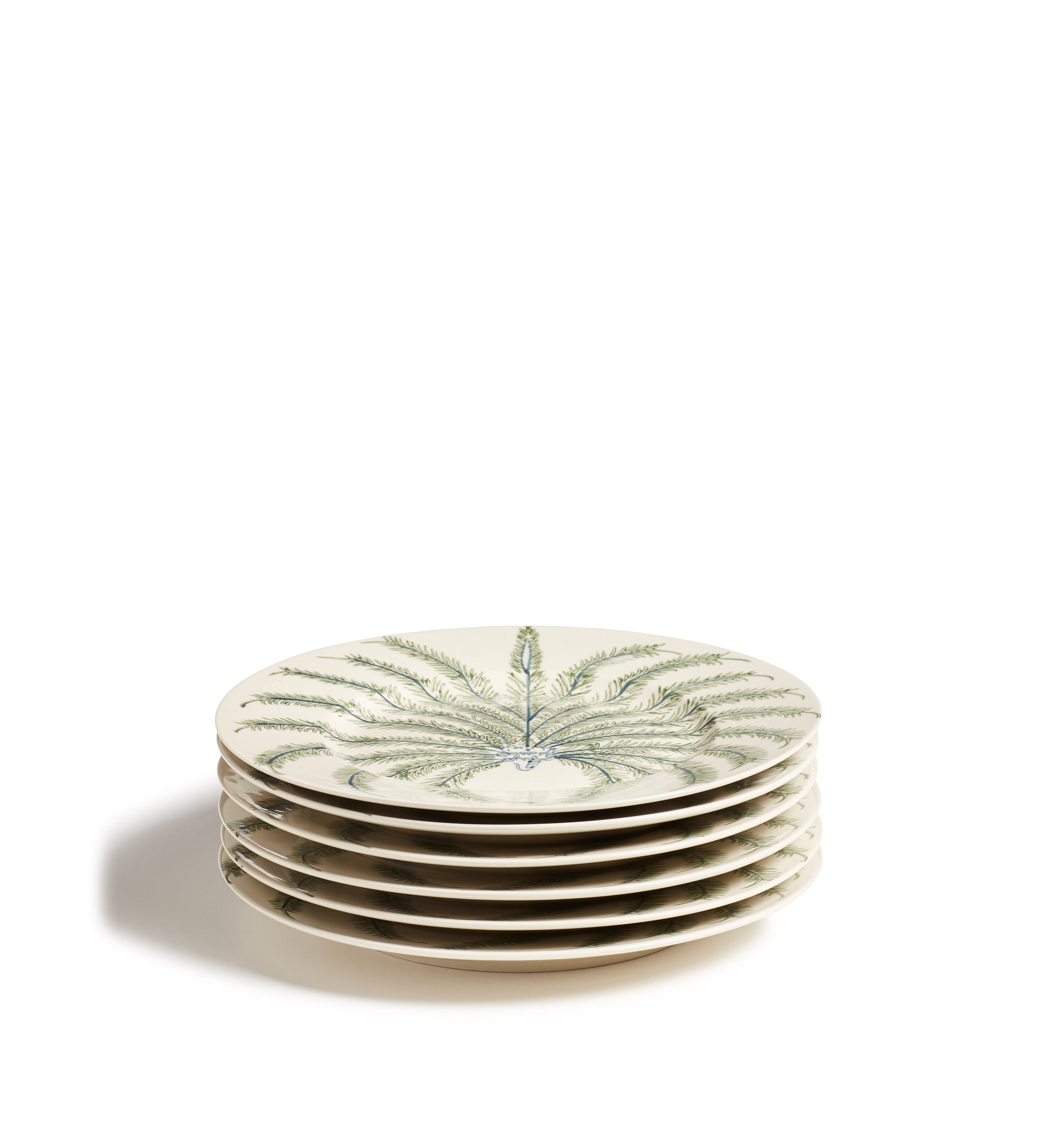 Jussara Dinner Plates - Set of Six - Sage