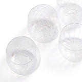 Pulcinella Round Short Tumblers - Set of Six - White