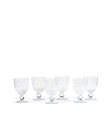 Pulcinella Small Wine Glasses - Set of Six - White