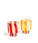 Pair of Astley Candle Holders - Multi
