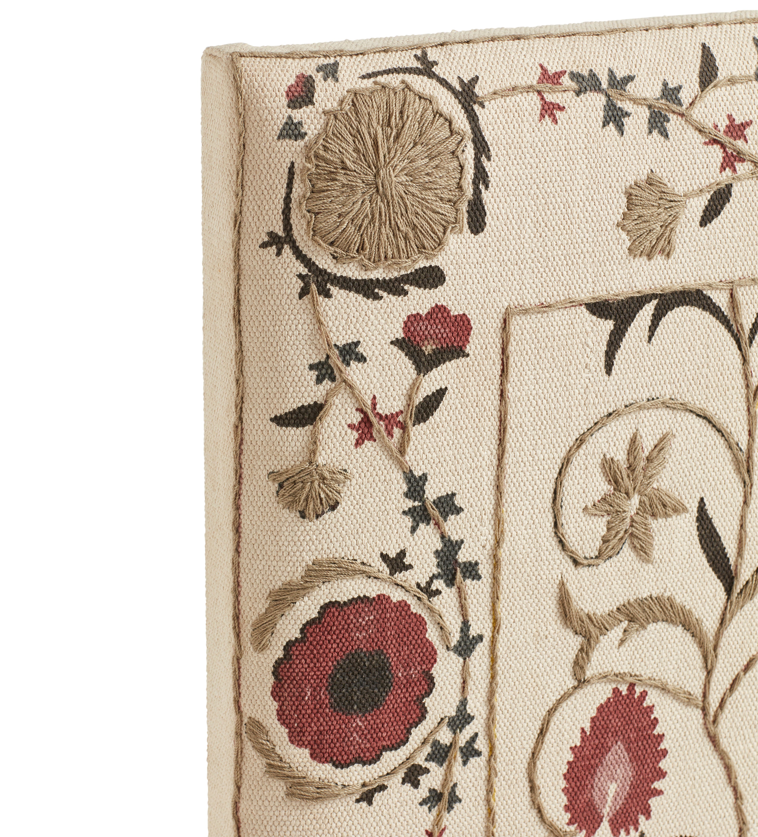 Sheki Headboard - King Size - Olive