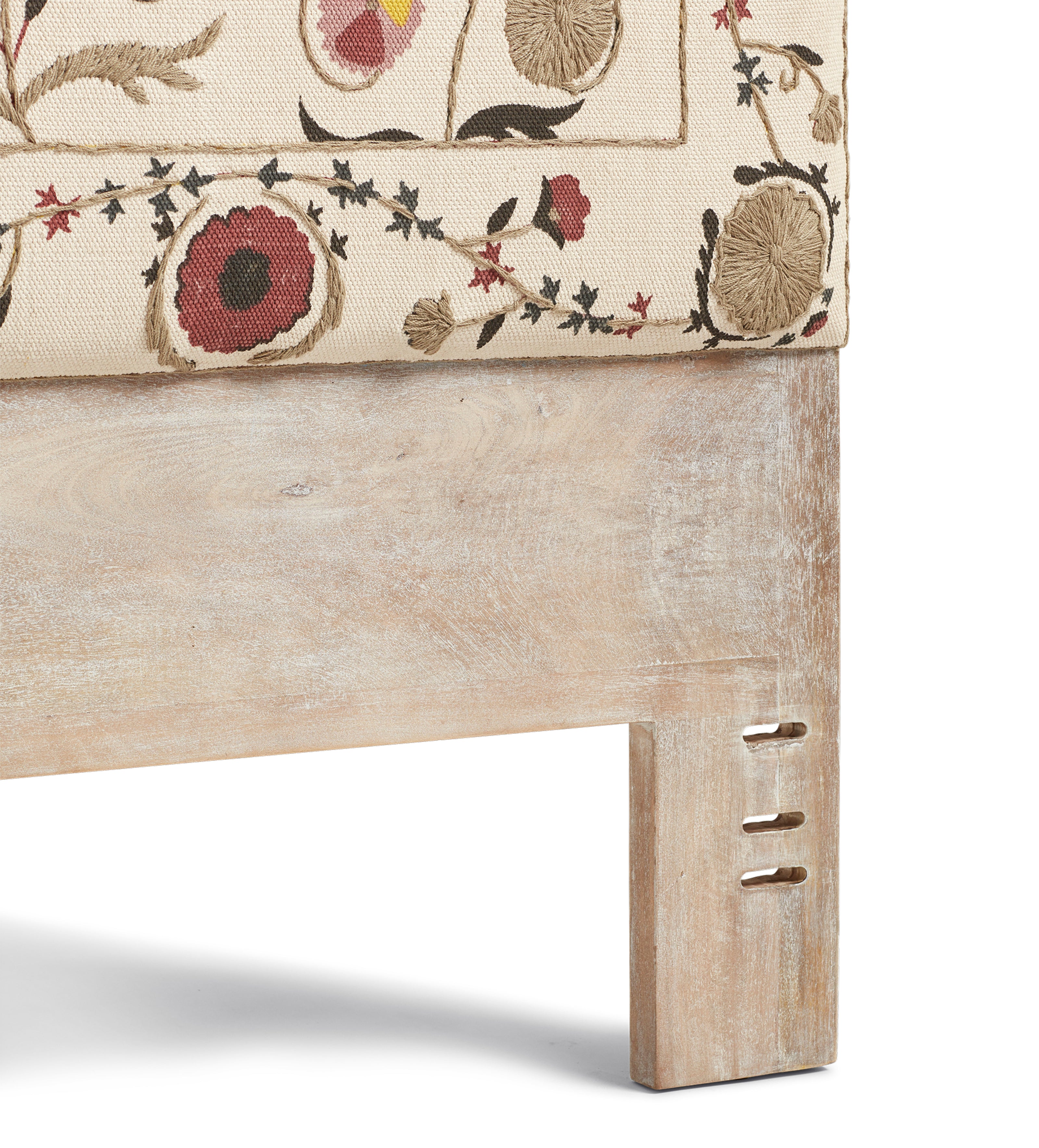 Sheki Headboard - King Size - Olive