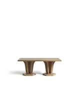 Allegro Rectangular Dining Table - Small - Weathered Oak