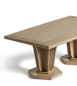 Allegro Rectangular Dining Table - Small - Weathered Oak