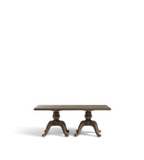 Arthur Rectangular Dining Table - Small - Burnt Oak