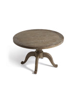 Arthur Round Dining Table - Small - Burnt Oak