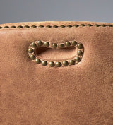 Stafford Leather Bar Stool - Aged Tobacco