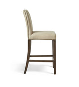 Stafford Leather Bar Stool - China Clay