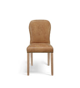 Stafford Leather Dining Chair - Aged Tobacco