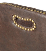 Stafford Leather Dining Chair - Aged Truffle