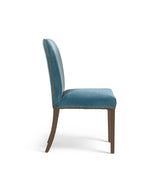 Stafford Velvet Dining Chair - Air Force Blue