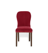 Stafford Velvet Dining Chair - Blood Orange