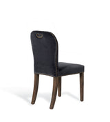 Stafford Velvet Dining Chair - Charcoal