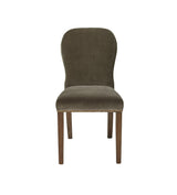 Stafford Velvet Dining Chair - Truffle