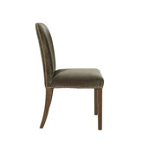 Stafford Velvet Dining Chair - Truffle