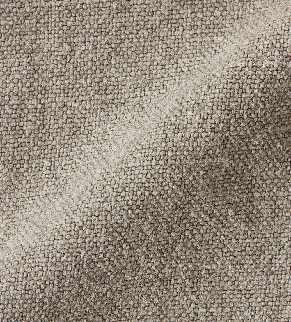 Stonewashed Linen Fabric Swatch - Dyed Flax