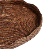 Talasa Rattan Tray - Brown